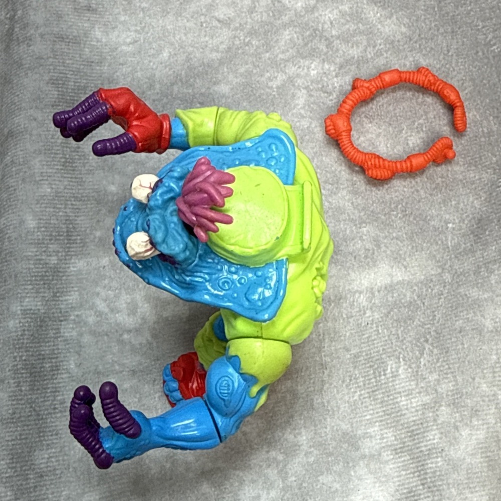 Wyrm Teenage Mutant Ninja Turtles TMNT 1991 Playmates VTG Action Figure & Belt - Picture 6 of 11